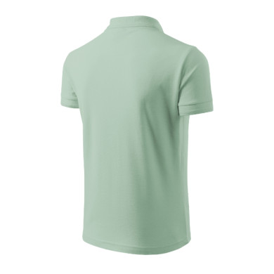 Polo homme Pique Polo 203 - vert sauge