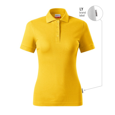 Polo femme Resist Heavy Polo R21 - jaune 04 (brand label)