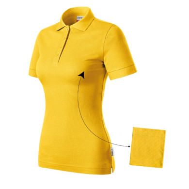 Polo femme Resist Heavy Polo R21 - jaune 04 (brand label)
