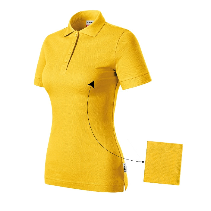 Polo femme Resist Heavy Polo R21 - jaune 04 (brand label)