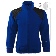 Fleece unisex Jacket Hi-Q 506 - bleu royal 05 (brand label)