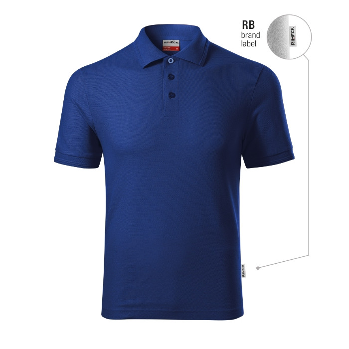 Polo homme Reserve R22 - bleu royal 05 (brand label)