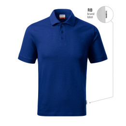Polo homme Resist Heavy Polo R20 - bleu royal 05 (brand label)