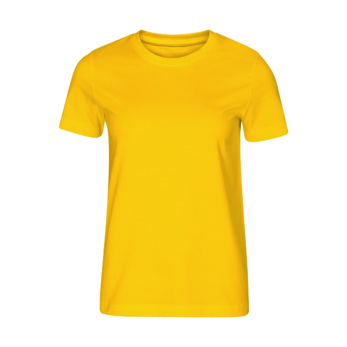 Tee-shirt femme Edge 814 - jaune