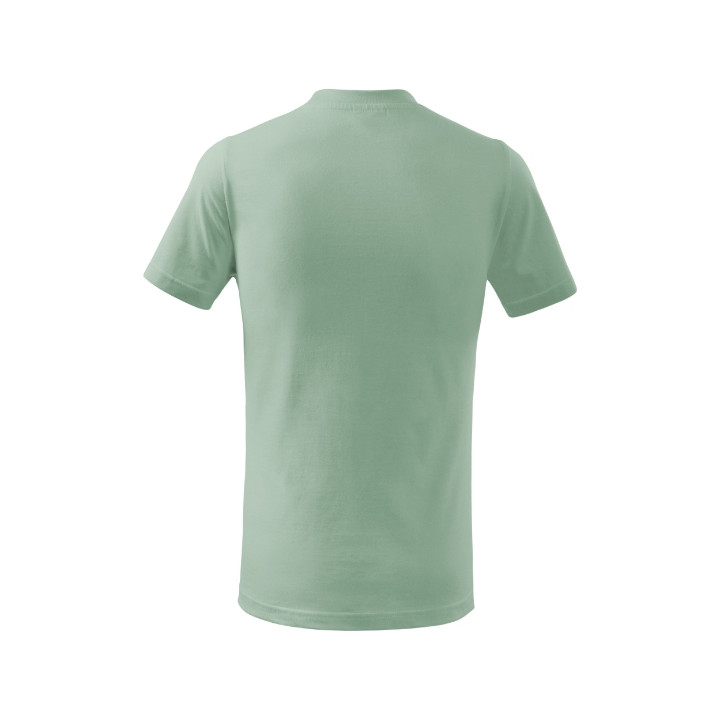 Tee-shirt enfant Basic 138 - vert sauge