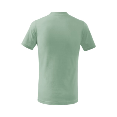 Tee-shirt enfant Basic 138 - vert sauge