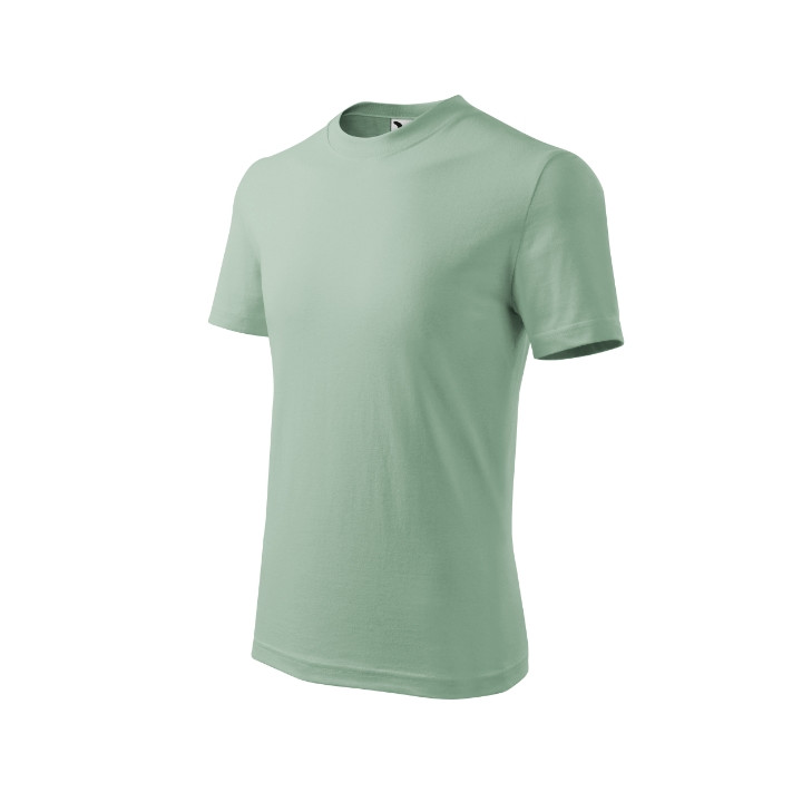 Tee-shirt enfant Basic 138 - vert sauge