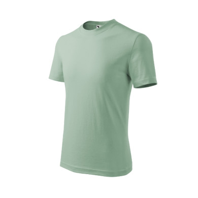 Tee-shirt enfant Basic 138 - vert sauge
