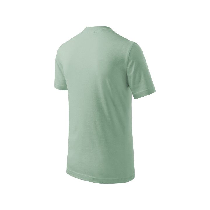 Tee-shirt enfant Basic 138 - vert sauge