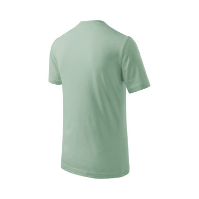 Tee-shirt enfant Basic 138 - vert sauge