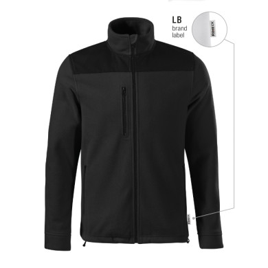 Fleece unisex Effect 530 - noir 01 (brand label)