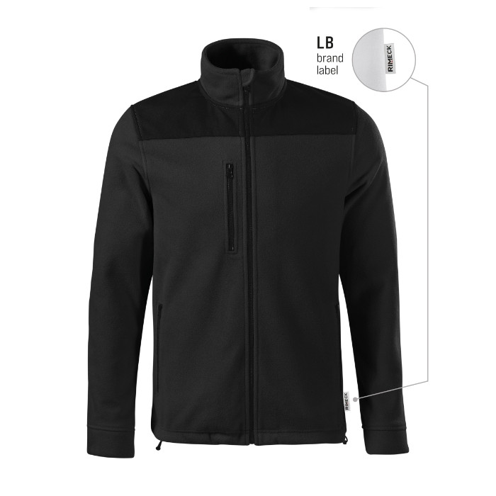 Fleece unisex Effect 530 - noir 01 (brand label)