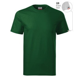 Tee-shirt unisex Base R06 - vert bouteille 06 (brand label)