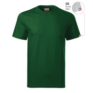Tee-shirt unisex Base R06 - vert bouteille 06 (brand label)