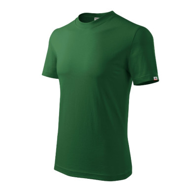 Tee-shirt unisex Base R06 - vert bouteille 06 (brand label)