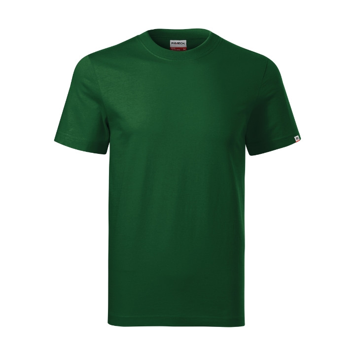 Tee-shirt unisex Base R06 - vert bouteille 06 (brand label)