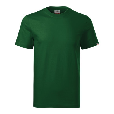 Tee-shirt unisex Base R06 - vert bouteille 06 (brand label)