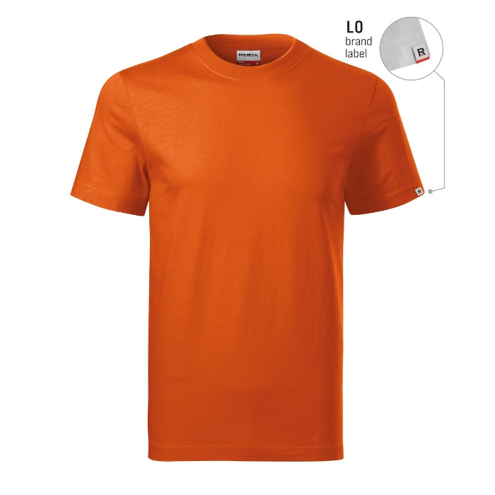 Tee-shirt unisex Base R06 - orange 11 (brand label)