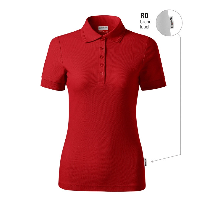 Polo femme Reserve R23 - rouge 07 (brand label)