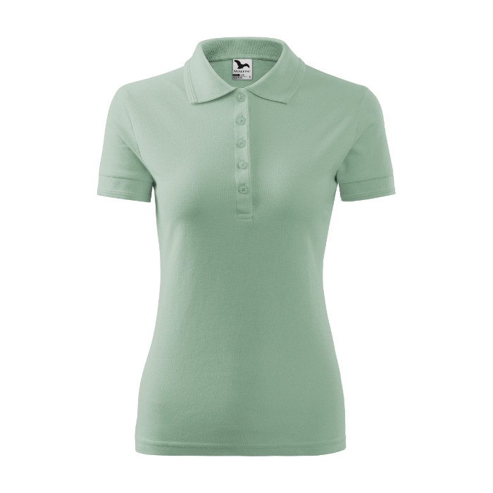 Polo femme Pique Polo 210 - vert sauge