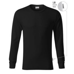 Tee-shirt unisex Resist LS R05 - noir 01 (brand label)