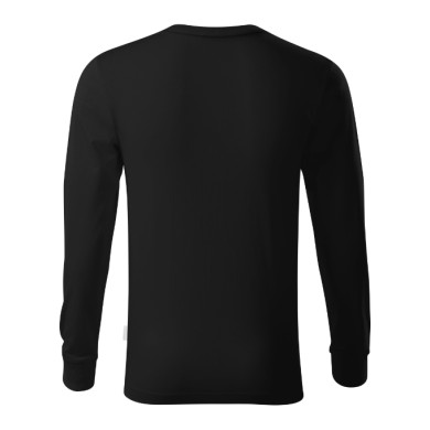 Tee-shirt unisex Resist LS R05 - noir 01 (brand label)