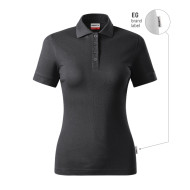 Polo femme Resist Heavy Polo R21 - ebony gray 94 (brand label)