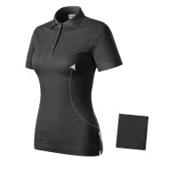Polo femme Resist Heavy Polo R21 - ebony gray 94 (brand label)