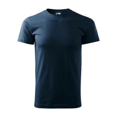 Tee-shirt homme Basic 129 - bleu marine
