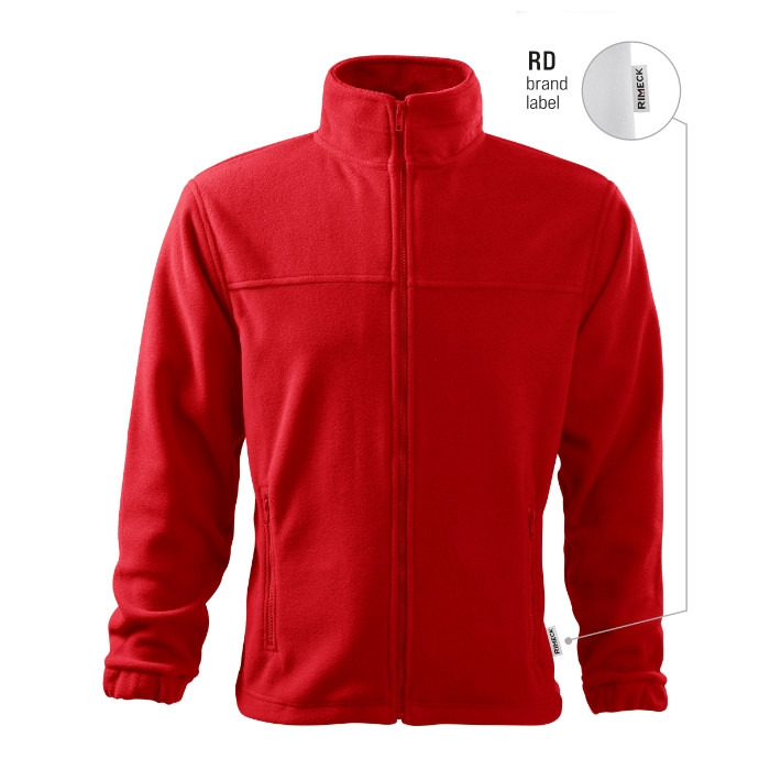 Fleece homme Jacket 501 - rouge 07 (brand label)