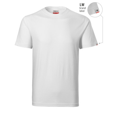 Tee-shirt unisex Base R06 - blanc 00 (brand label)