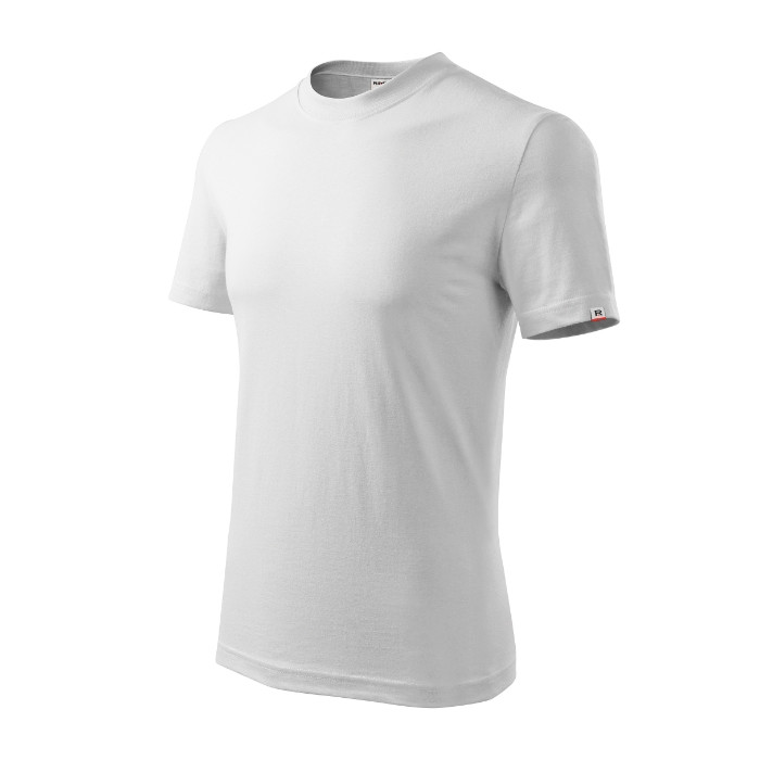 Tee-shirt unisex Base R06 - blanc 00 (brand label)