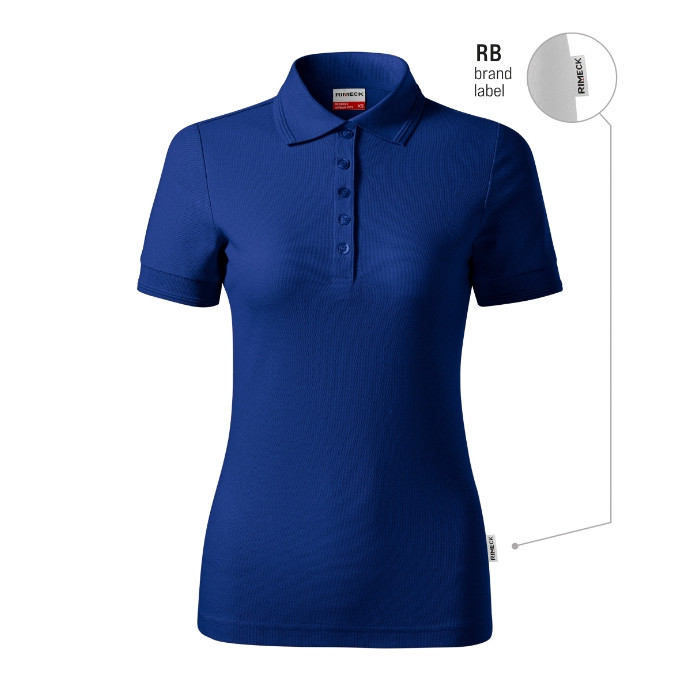 Polo femme Reserve R23 - bleu royal 05 (brand label)
