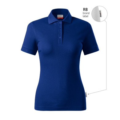 Polo femme Resist Heavy Polo R21 - bleu royal 05 (brand label)