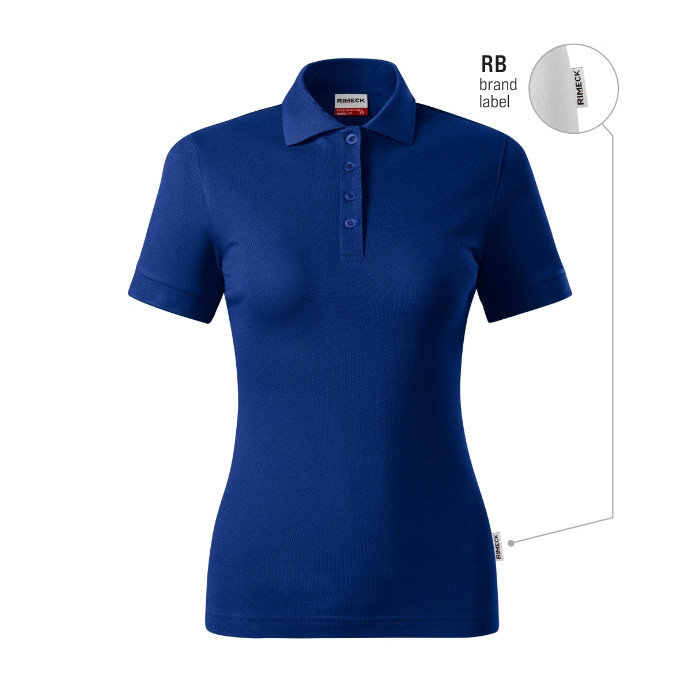 Polo femme Resist Heavy Polo R21 - bleu royal 05 (brand label)