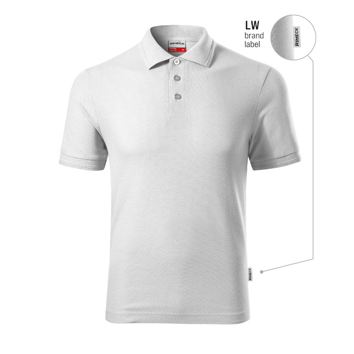 Polo homme Reserve R22 - blanc 00 (brand label)