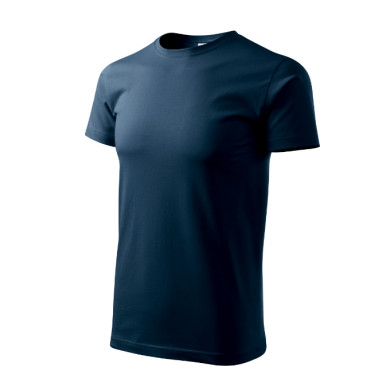 Tee-shirt homme Basic 129 - bleu marine