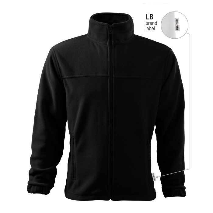 Fleece homme Jacket 501 - noir 01 (brand label)