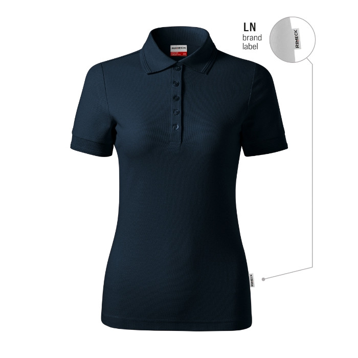 Polo femme Reserve R23 - bleu marine 02 (brand label)