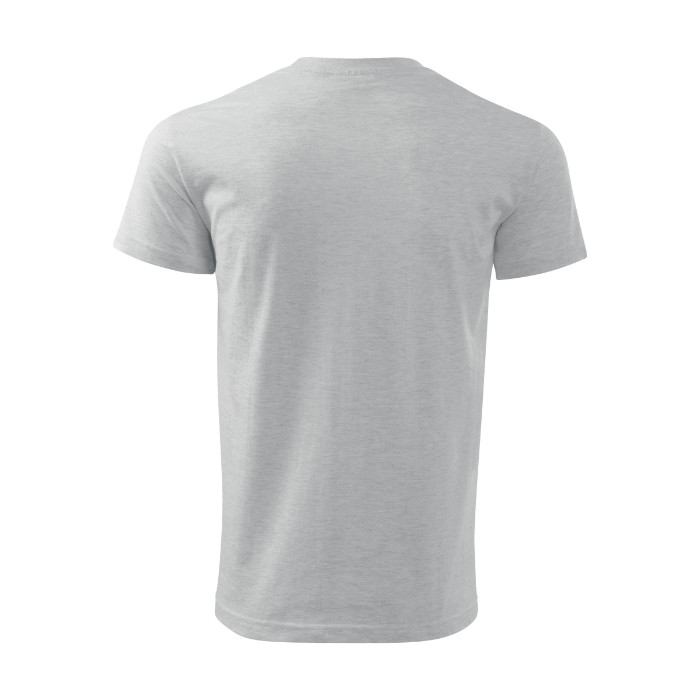 Tee-shirt homme Basic 129 - gris chiné clair