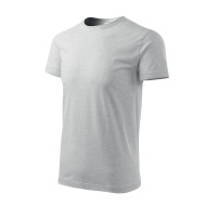 Tee-shirt homme Basic 129 - gris chiné clair