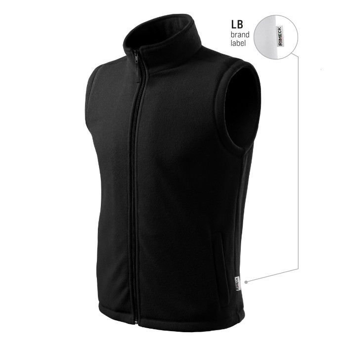 Gilet polaire unisex Next 518 - noir 01 (brand label)