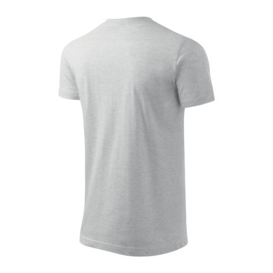 Tee-shirt homme Basic 129 - gris chiné clair