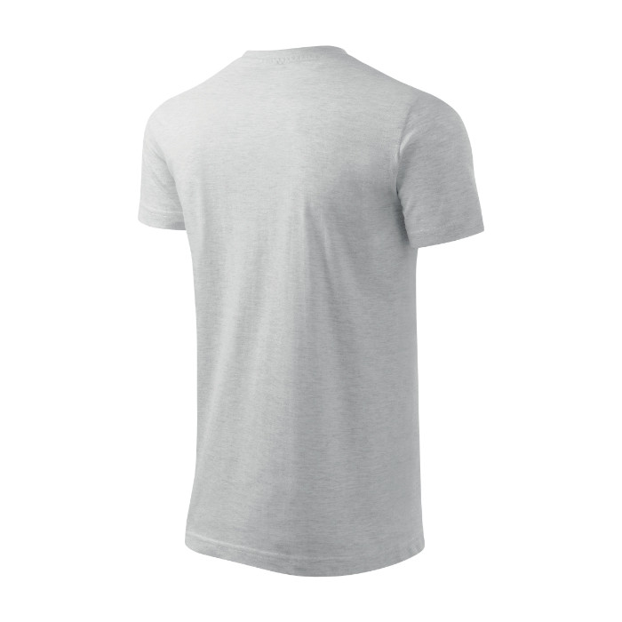 Tee-shirt homme Basic 129 - gris chiné clair