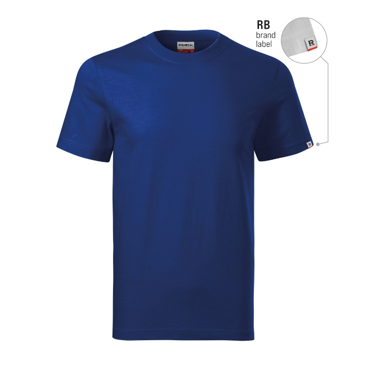 Tee-shirt unisex Base R06 - bleu royal 05 (brand label)
