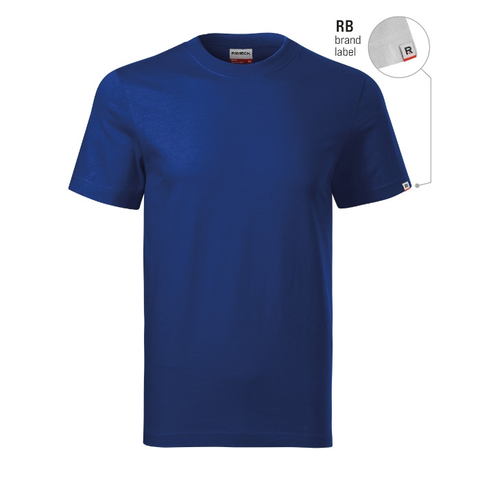 Tee-shirt unisex Base R06 - bleu royal 05 (brand label)