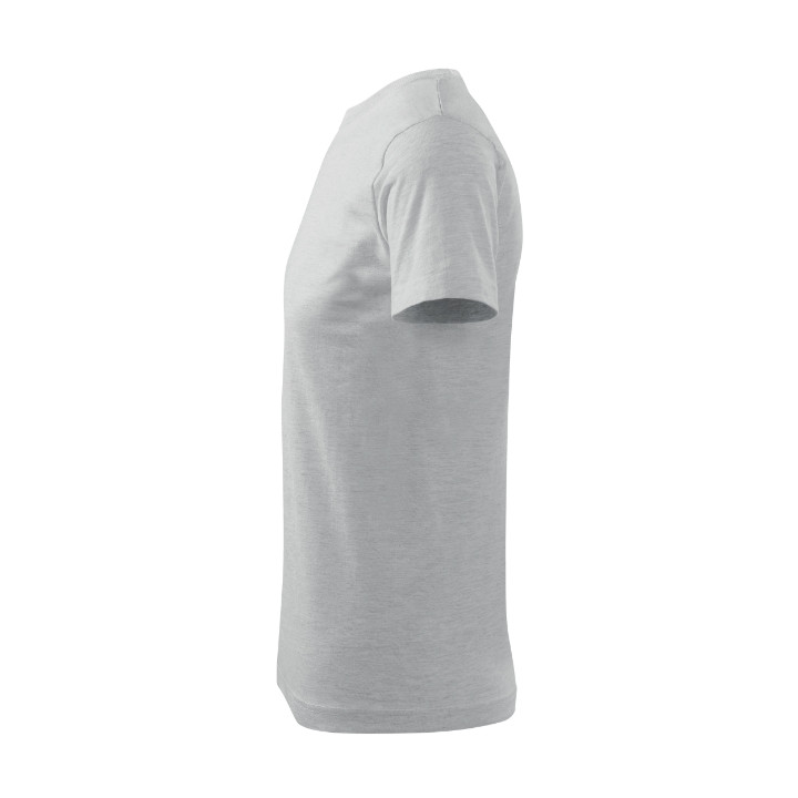 Tee-shirt homme Basic 129 - gris chiné clair