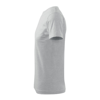 Tee-shirt homme Basic 129 - gris chiné clair
