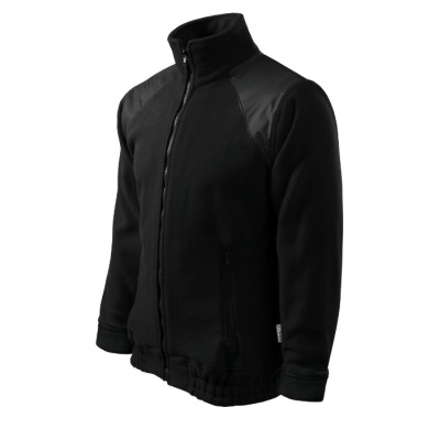 Fleece unisex Jacket Hi-Q 506 - noir 01 (brand label)
