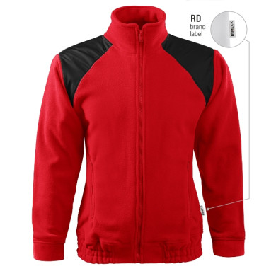 Fleece unisex Jacket Hi-Q 506 - rouge 07 (brand label)